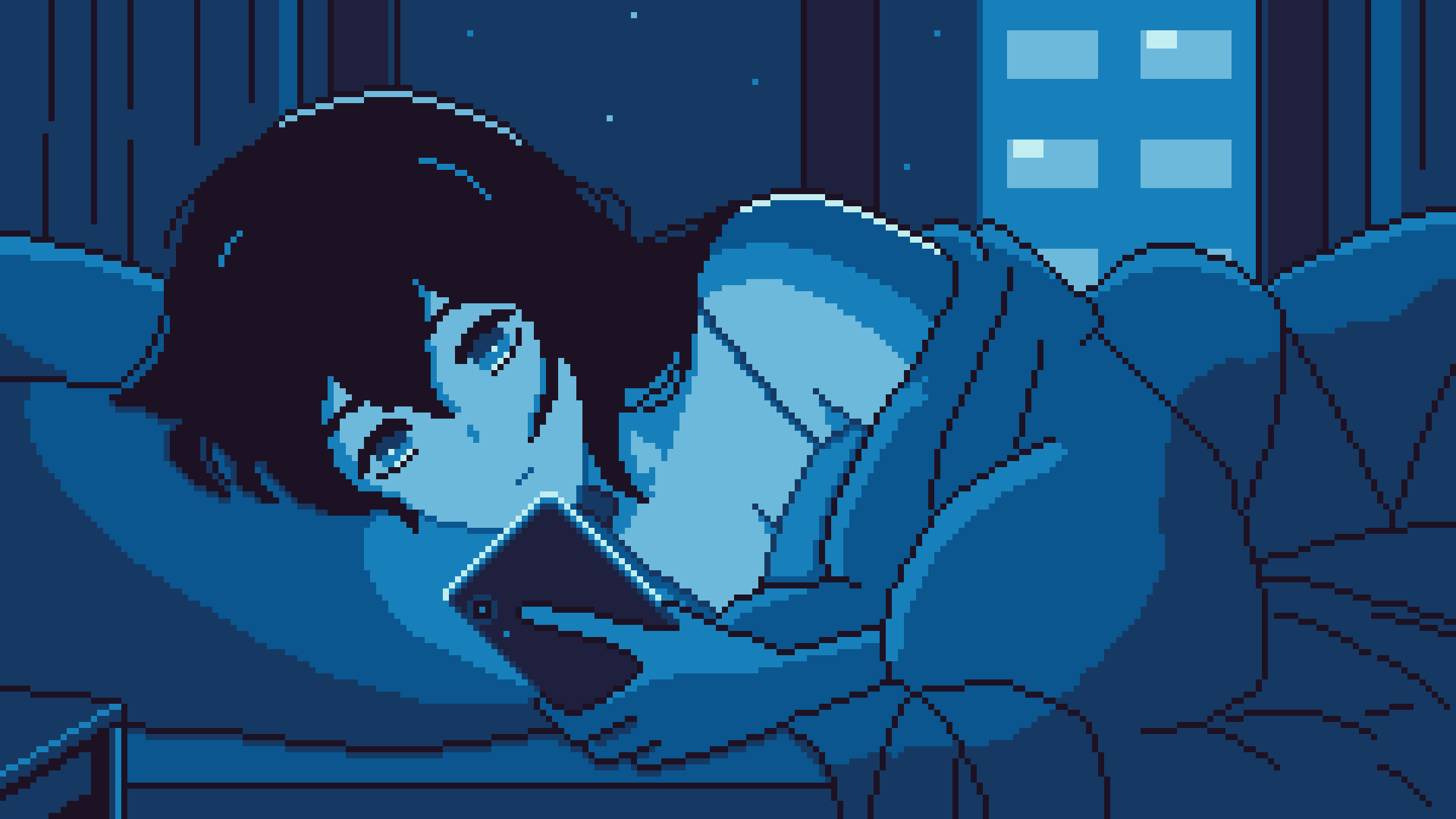 pixel art unanswered messages