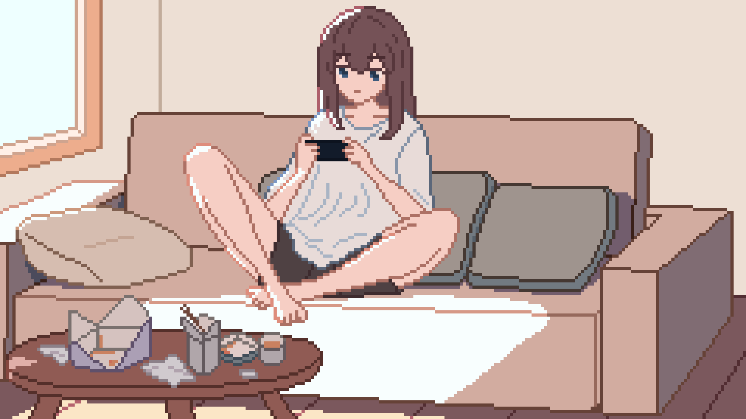 pixel art holiday