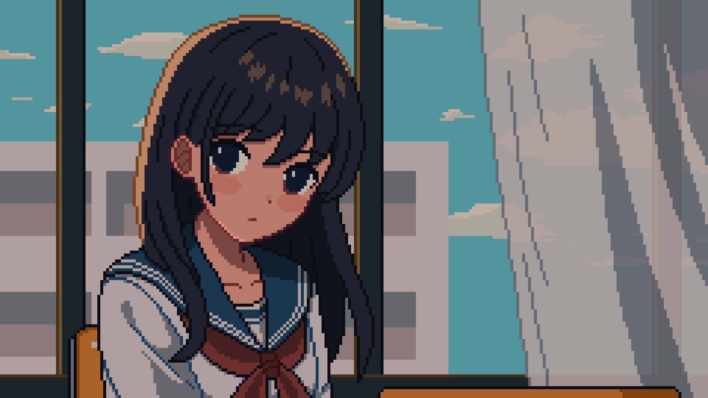 pixel art classroom