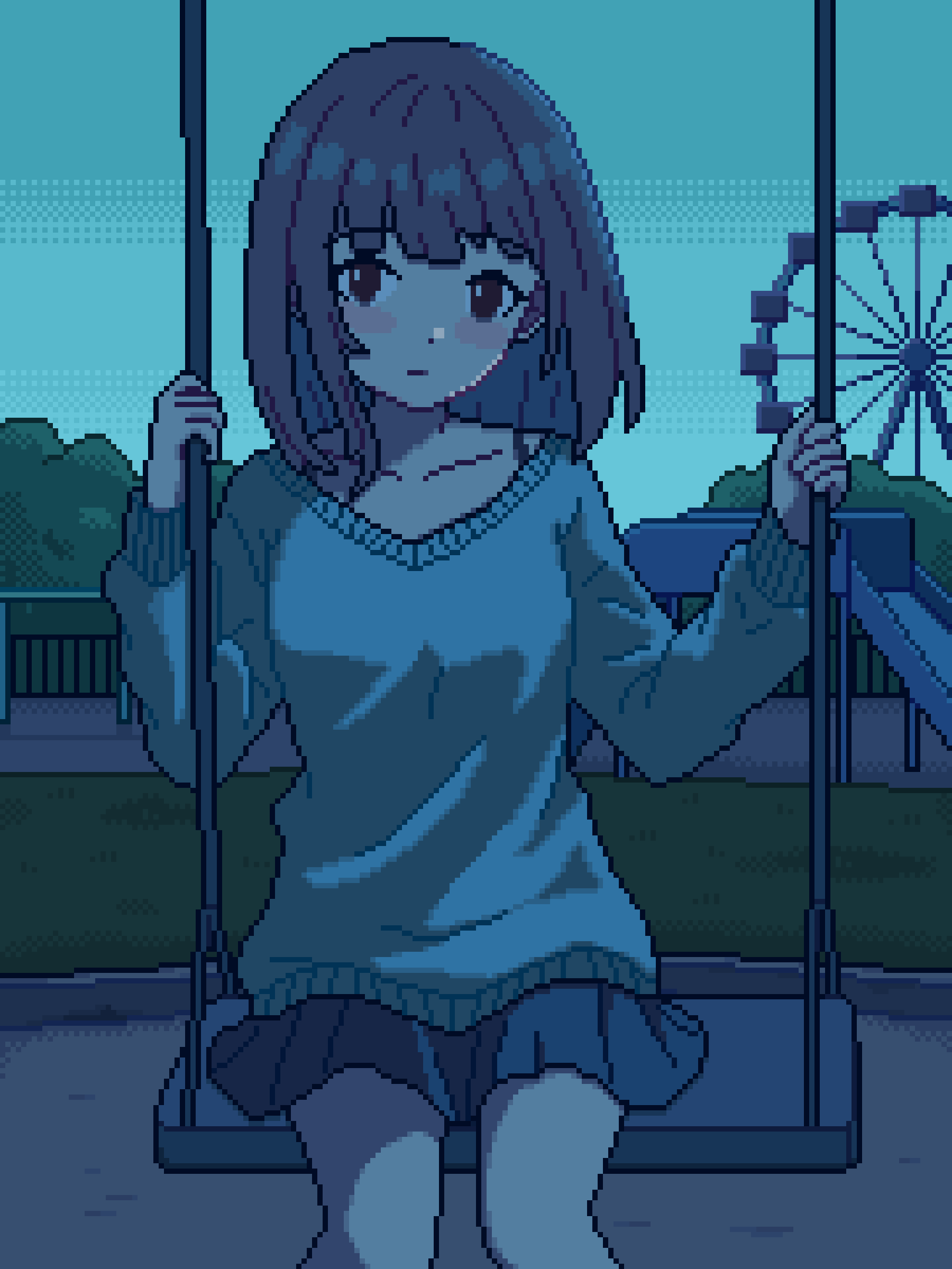 pixel art swing